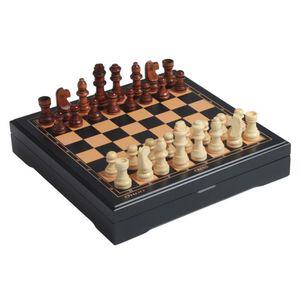 클래식 체스 커피 고급 테이블 체커 게임 휴대용 선물