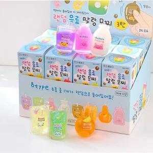 랜덤 음료 말랑 모찌 3탄 24개입 촉감놀이 스트레스볼 미니 말랑이 장난감