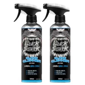 블랙샤크 얼룩 물때 청소 유리세정제 500ML 2개