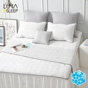 [루나 앤 슬립] 냉감패드 2장+베개커버세트(SS)