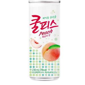 동원쿨피스 쿨피스 동원 쿨피스복숭아 복숭아 230ml 30캔 복숭아맛쿨피스 캔쿨피스