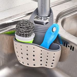 싱크대 수세미 걸이 수납대 물빠짐 세척용 거치대 행주 세제받침