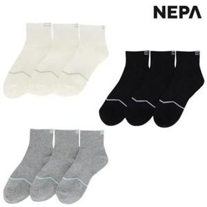 [롯데백화점]네파 여성 라이프 단목 양말 (3족 세트)7K28352