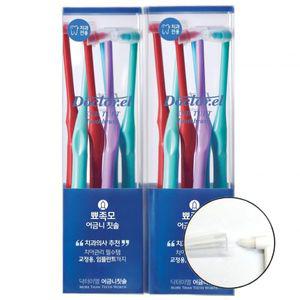닥터이엘 치과전용 첨단 특수 어금니 칫솔, 12개입, 1개