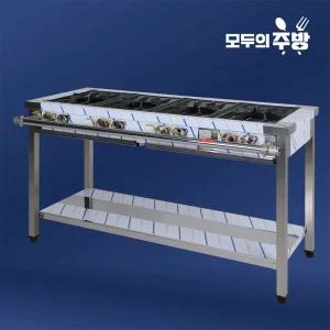 업소용 가스렌지 1500 4구렌지 일반버너 LPG LNG 간택기 화구 영업용