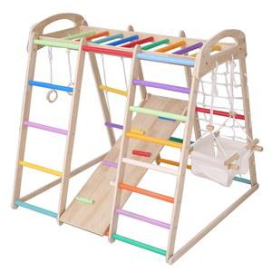 조합놀이대 원목 클라이밍 감각훈련 조합 실내 놀이터