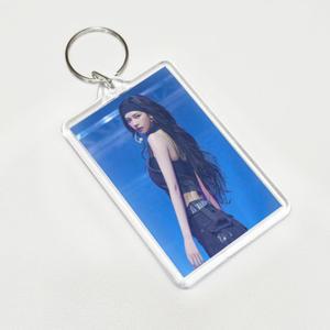 아크릴 투명 증사 최애 사진 액자 키링 직사각 특대형