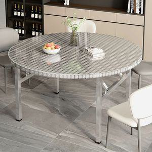 접이식 스텐 테이블 야외 원형 포차 야외용 식탁 포장마차 원탁 휴대용 사각 간이 탁자