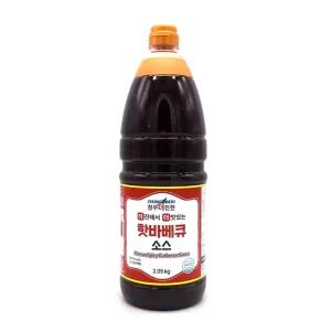 청우 더진한 핫바베큐소스 2.05kg×8개 /