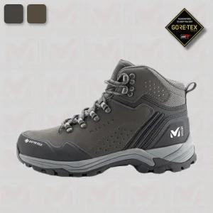 MILLET 아웃도어 남자 여자 공용 등산화 커플 운동화 고어텍스 방수 D/GREY_CA