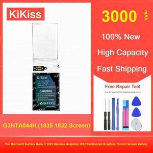 Microsoft Surface Book 2 1835 개별 그래픽 1832 중앙 집중식 15인치 스크린 배터리용 배터리 3000Mah G3H