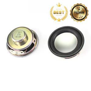 2PCS 3W 4Ω 미니 혼 스피커 Arduino DIY 오디오 프로젝트 용 40mm/50mm 직경 Ohm 트럼펫