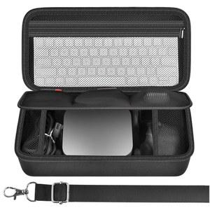 [미국배송] APPLE 2024 MAC MINI M4/M4 PRO 칩 데스크톱 컴퓨터 키보드 매직 마우스 충전기 및 액세서리에 적합한 하드 전자 제품 정리함(박스 전용)-블랙과 호환되는 케이스