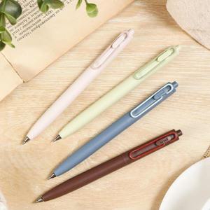 일본 UNI 작은 두꺼운 코어 여름 한정 젤 펜 UMN-SF 검정색 하나의 낮은 서명 센터