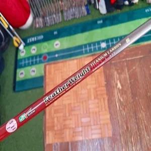 중고 (혼마3스타, 여성용) FEATHER WEIGHT TITANIUM CARBON 드라이버샤프트 (플렉스 L)