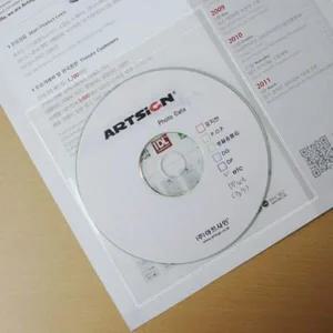 소형 부착 씰스틱 100매 스티커 부착용