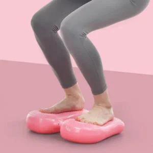 [헬스케어]운동 스탭퍼 가정용 홈트 젤리 쿠션 마사지 발판