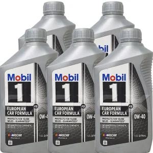 모빌원 Mobil1 ow40 946ml 5개 엔진오일