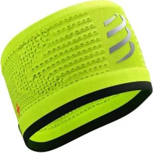 컴프레스포트 러닝 헤어밴드 런닝 머리띠 AW23 고가시성 온오프 플래시네온 블랙