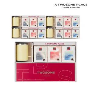 [롯데백화점]투썸플레이스 투썸플레이스 베이직 기프트 세트 (스텐머그 옐로우) x 5개