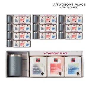 [롯데백화점]투썸플레이스 투썸플레이스 베이직 기프트 세트 (스텐머그 그레이) x 10개