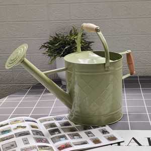 엔틱 물조리개 물뿌리개 철제 화분 레드 제품 원예 양철 물조리 빈티지