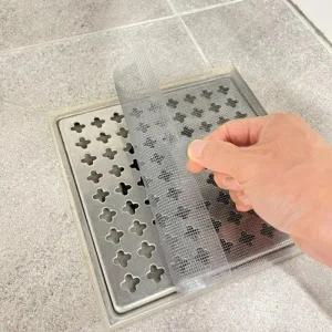 20x20cm 대형 사각 욕실 배수구 하수구 머리카락 거름망 필터