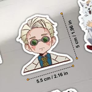 30/60/180pcs 멋진 애니메이션 Jujutsu Kaisen 스티커 Satoru Gojo 데칼 스케이트 보드 노트북 오토바이 방