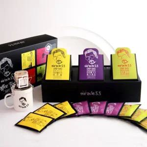 미라클5.5 대륙별 드립백커피 선물세트(9ea x 3box)