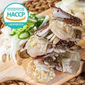 연평도 냉동꽃게 절단 암꽃게 국내산 알배기랜덤 꽃게 4kg