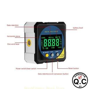 F68D 자기 경사기 레벨 미터 딥 우두자 goniometer inuler