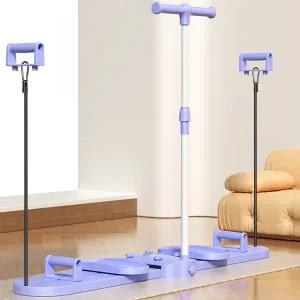 피트니스 스키 시뮬레이션 스키 트레이너 홈 체육관을 핸들 및 풀 로프가있는 미끄럼 방지 골반 바닥 근육