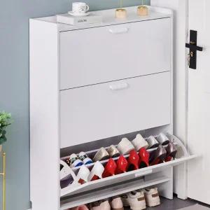 캐비넷 슬림신발장 여닫이 신발꽂이 출입문 얇은 현관