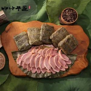 [배나무골]연잎에 감싼 훈제오리 400g x 2팩
