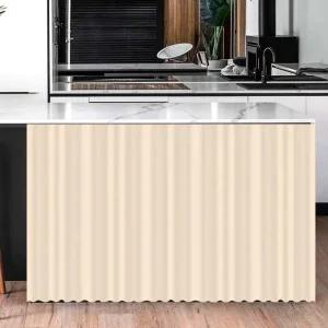 키밍 단색 유행찍찍이 가림막 커튼 가리개 바란스100x70cm