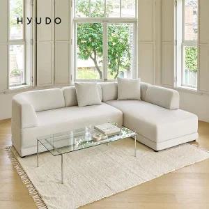 [휴도]2530 독일 타이보 코모도 4인용 패브릭 소파