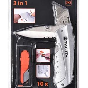 전문용 접이식 커터칼 SK2날10개 캠핑나이프 다용도 휴대용 만능 여행용 오지 밀리터리