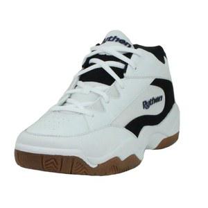 파이썬 와이드(EE) 폭 실내 미드 라켓볼(스쿼시, 피클볼, 배드민턴, 배구) 신발(화이트 및 블랙 색상 제공)