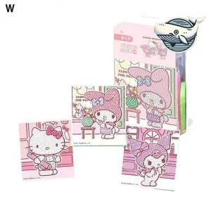 사랑스러운 산리오 캐릭터 보석십자수 미니