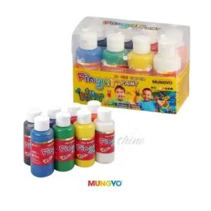 다인1412 유아 손에 묻히는 물감 100ML 8색1세트 5세 교구용 대용량