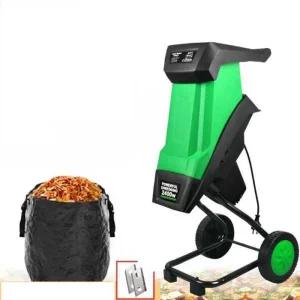 잔가지 파쇄기 나무 농업용 절단기 나뭇가지 잔가지파쇄기 톱밥 2400W분쇄기+가루받이