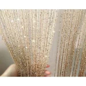 반짝이 실 커튼 웨딩 미용실 헤어샵 커튼 파티션