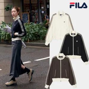 [휠라] FILA 여성 차정원 착용 1911 니트 트랙 집업 FS253FT01F001 3종