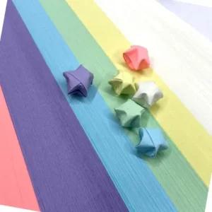 색종이 별접기 6종 일자형 별모양 종이접기 재료 별종이 공예소품 심심풀이 신학기