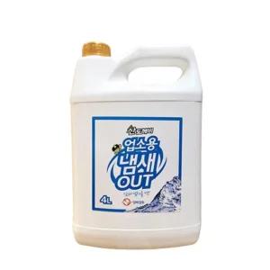 매장 숙박 업소용 담배냄새 대용량 탈취제4L 가게 영업장 호텔 음식점