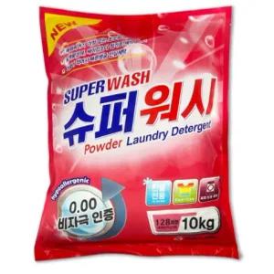 가루세탁세제 10kg 뭉치지 않는 찬물 세제