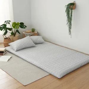 안녕데이지 누빔 요커버+허브요솜 세트 S D Q 먼지없는 세미마이크로 사계절 바닥요솜커버