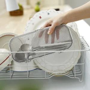 스텐 수저통 수저 세척 보관 바스켓 바구니 케이스 주방 식기세척기 식세기 사용가능