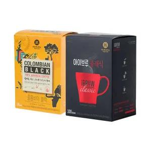 콜롬비아 블랙 100T + 아이브루 클래식 100T