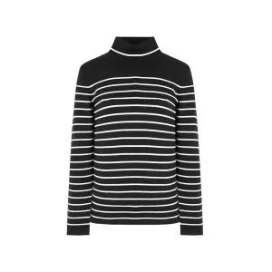 [20%쿠폰+7%페이][크로커다일 레이디] 스트라이프 베이직 니트 풀오버_CLDWSW106